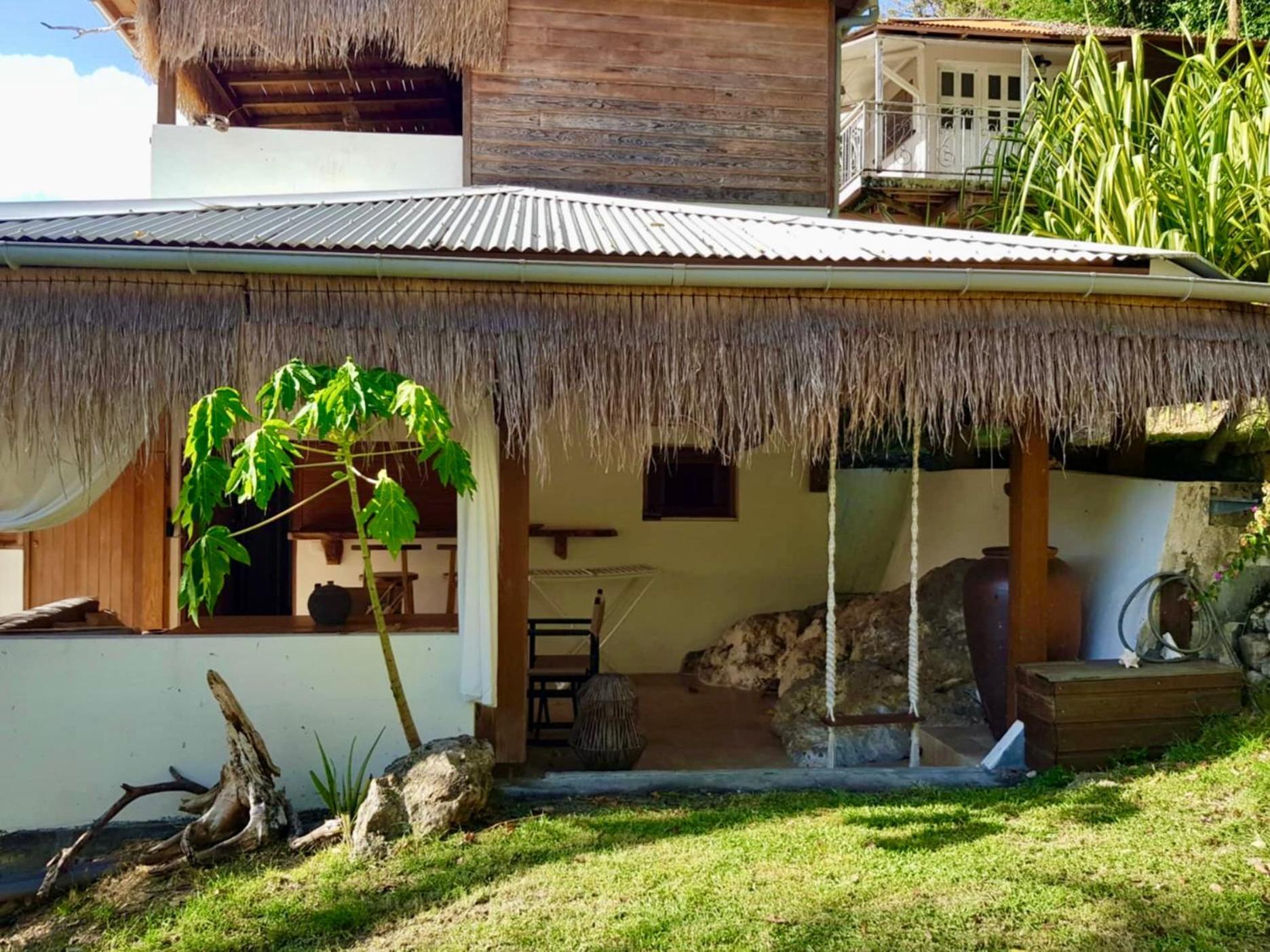 サンタンヌCocotier, Elegant T3 Avec Jardin Tropicalアパートメント エクステリア 写真